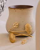 Golden Shell Cuff Bracelet